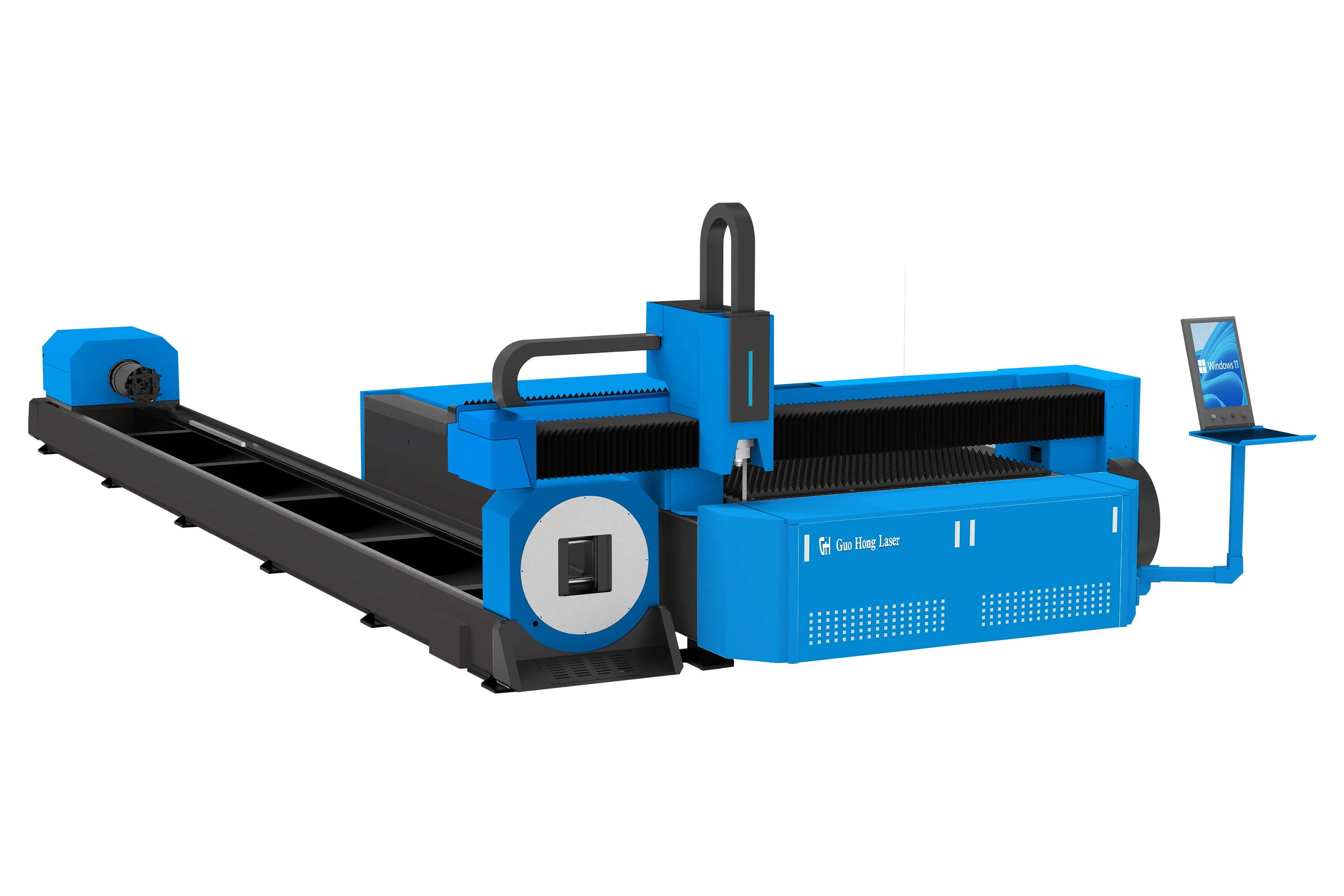 Geniş Tabla Yüksek KW Sac Plaka Kesim Makinesi